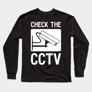 British Cop Show CCTV Long Sleeve T-Shirt